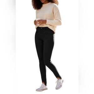 Aerie's Women's Black Stirup Pants With Zipper Pockets Small